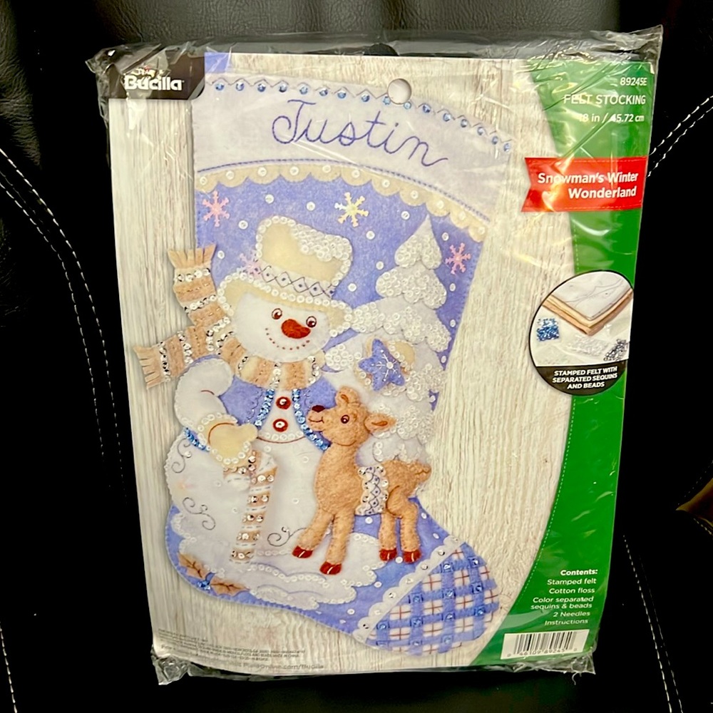 Bucilla Snowman’s Winter Wonderland